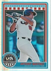 2025 Panini Stars & Stripes Base Set Anthony Martinez #77 card