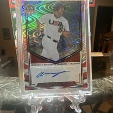 2025 Panini Stars & Stripes Collegiate National Team Signatures Anthony Martinez #NTS-AM card