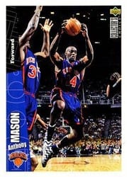 1996-97 Collector's Choice Base Set Anthony Mason #102 card