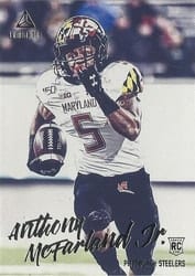 2020 Panini Luminance Base Set Anthony McFarland Jr #176 card