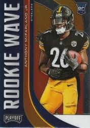 2020 Panini Playoff Rookie Wave Anthony McFarland Jr #RW-28 card