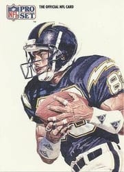 1991 Pro Set Base Set Anthony Miller #407 card
