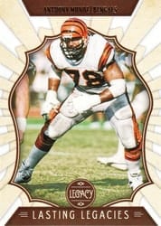 2019 Panini Legacy Lasting Legacies Anthony Munoz #LL-AM card