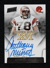 2021 Panini Select 2015 Super Bowl Signatures Anthony Munoz #SBXVI-AM card