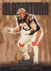 2022 Panini Contenders Gladiators Anthony Munoz #GLD-AMU card