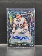 2024 Panini Obsidian Base International Signatures Anthony Munoz #41 card