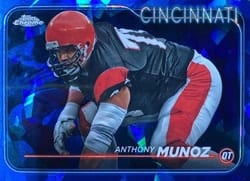 2024 Topps Chrome Sapphire Edition Base Set Anthony Munoz #28 card
