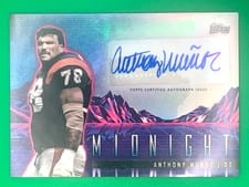 2024 Topps Midnight Horizon Signatures Anthony Munoz #HZS-AM card