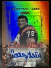 2024 Topps Signature Class Legends of Their Class Autographs Anthony Munoz #LCA-AM card