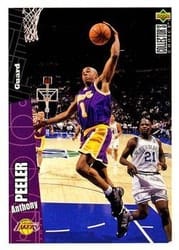 1996-97 Collector's Choice Base Set Anthony Peeler #76 card