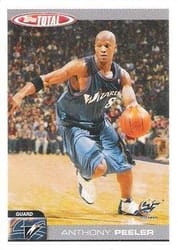 2004-05 Topps Total Base Set Anthony Peeler #310 card
