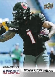 2023 Upper Deck USFL Base Set Anthony Ratliff-Williams #15 card