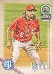2018 Topps Gypsy Queen Base Set Anthony Rendon #149 card