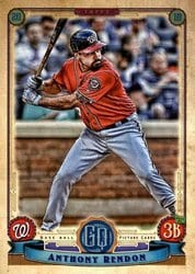 2019 Topps Gypsy Queen Base Set Anthony Rendon #234 card