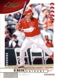 2020 Panini Absolute Base Set Anthony Rendon #64 card