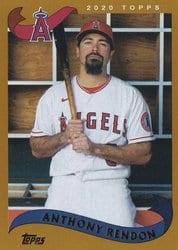 2020 Topps Archives Base Set Anthony Rendon #203 card