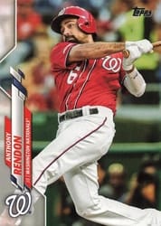 2020 Topps Base Set Anthony Rendon #14 card