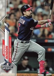 2020 Topps Base Set Anthony Rendon #239 card