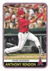 2020 Topps Big League Base Set Anthony Rendon #214 card