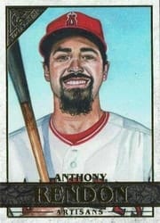 2020 Topps Gallery Base Set Anthony Rendon #161 card
