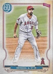 2020 Topps Gypsy Queen Base Set Anthony Rendon #215 card