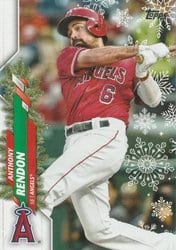 2020 Topps Holiday Base Set Anthony Rendon #HW76 card