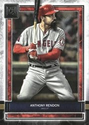 2020 Topps Museum Collection Base Set Anthony Rendon #31 card