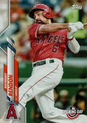 2020 Topps Opening Day Base Set Anthony Rendon #86 card