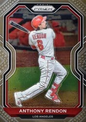 2021 Panini Prizm Base Set Anthony Rendon #245 card