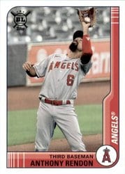 2021 Topps Big League Base Set Anthony Rendon #118 card
