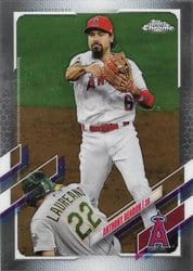 2021 Topps Chrome Base Set Anthony Rendon #58 card