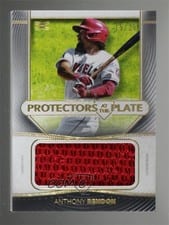 2021 Topps Definitive Collection Protectors at the Plate Relics Anthony Rendon #PPR-AR