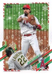2021 Topps Holiday Base Set Anthony Rendon #HW197 card