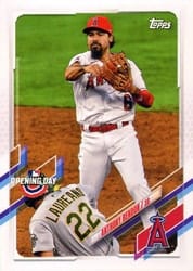 2021 Topps Opening Day Base Set Anthony Rendon #162 card