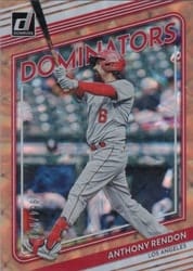2022 Donruss Dominators Anthony Rendon #D-8 card