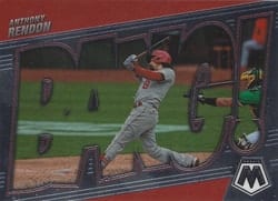 2022 Panini Mosaic Bang! Anthony Rendon #BG-13 card