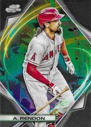2022 Topps Cosmic Chrome Base Set Anthony Rendon #29 card