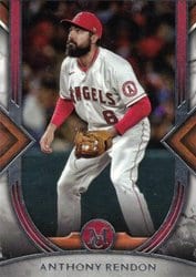 2022 Topps Museum Collection Base Set Anthony Rendon #8 card