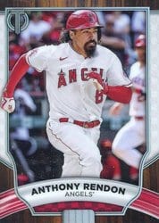 2022 Topps Tribute Base Set Anthony Rendon #61 card