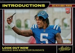 2023 Panini Absolute Introductions Anthony Richardson #15 card
