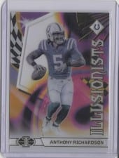 2023 Panini Illusions Illusionists Anthony Richardson #10 card