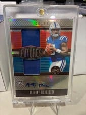 2023 Panini Legacy Futures Dual Patch Autographs Silver Anthony Richardson #FDA-7 card