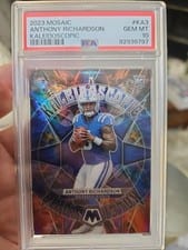 2023 Panini Mosaic Kaleidoscopic Anthony Richardson #KA-3 card