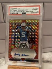 2023 Panini Mosaic Showtime Signatures Anthony Richardson #SS-AR card