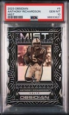2023 Panini Obsidian Mist Anthony Richardson #5 card