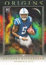 2023 Panini Origins Base Set Anthony Richardson #40 card
