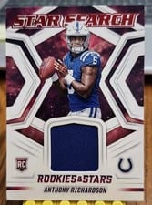 2023 Panini Rookies & Stars Star Search Anthony Richardson #SS-AR