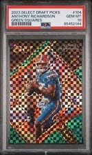 2023 Panini Select Draft Picks Anthony Richardson #104
