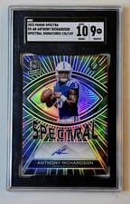 2023 Panini Spectra Radiant Rookie Patch Signatures Anthony Richardson #2 card