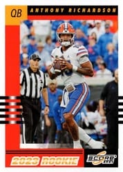 2023 Score 2003 Throwback Rookies Anthony Richardson #4 card